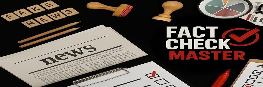 Fact Check Master's banner