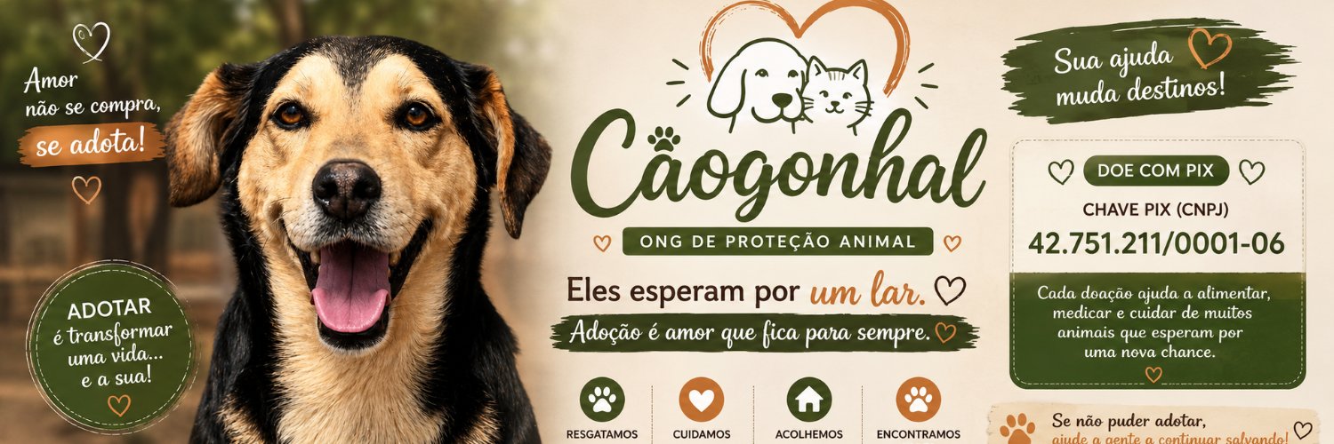 ONG Cãogonhal's banner
