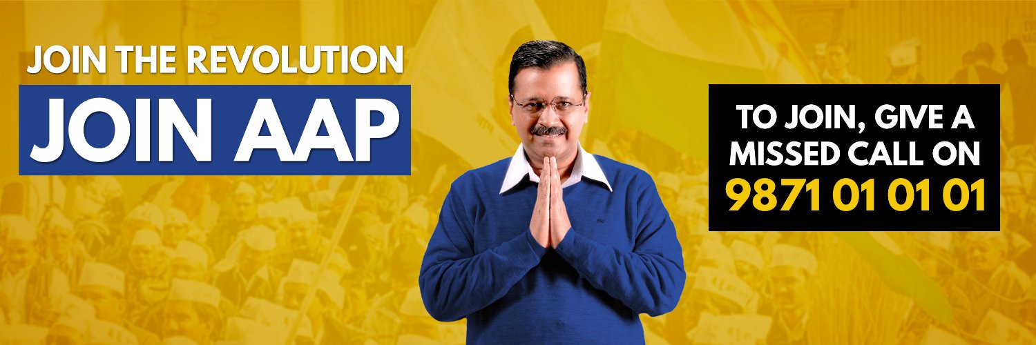 AAP TELANGANA's banner