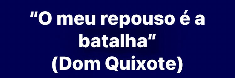 Dom Quixote Brasileiro's banner