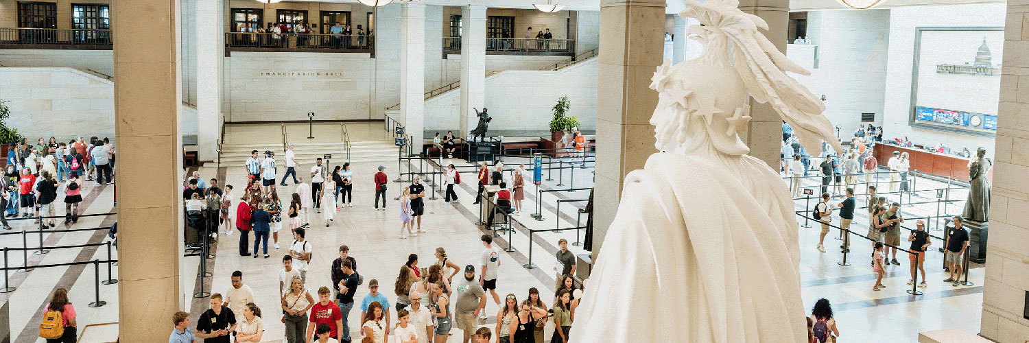 U.S. Capitol's banner