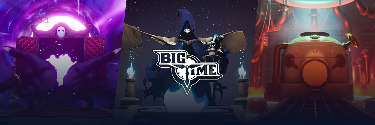 Big Time's banner