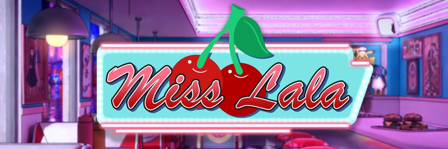 Miss Lala ☕🍒 1950's Vtuber & Creator's banner