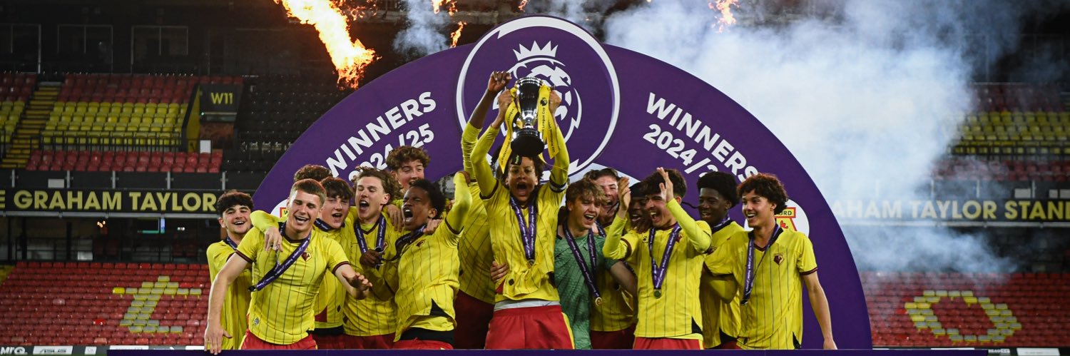 Watford FC Academy's banner
