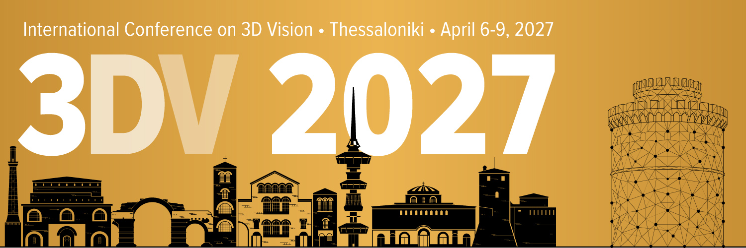 International Conference on 3D Vision (3DV)'s banner