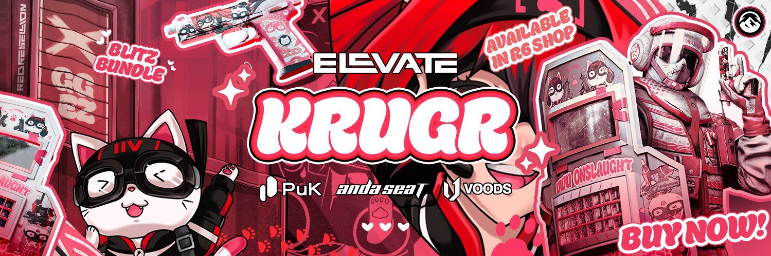 Elevate Kruger's banner