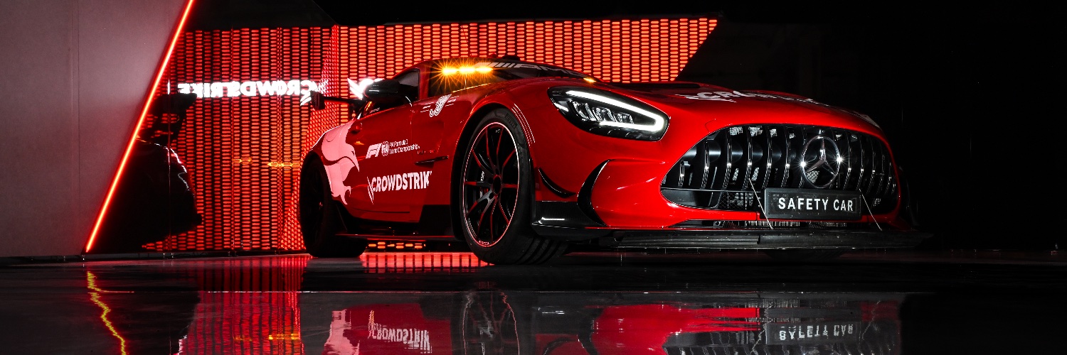 Mercedes-AMG Motorsport's banner