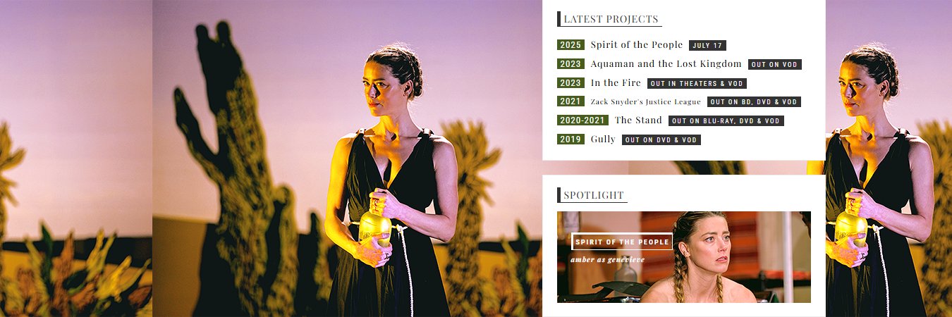 amber heard archive's banner