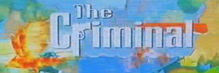 the criminal's banner