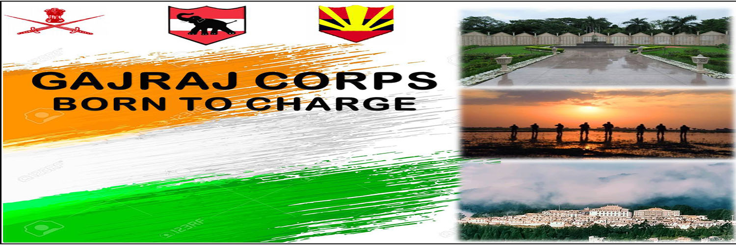 Gajraj Corps - Indian Army's banner