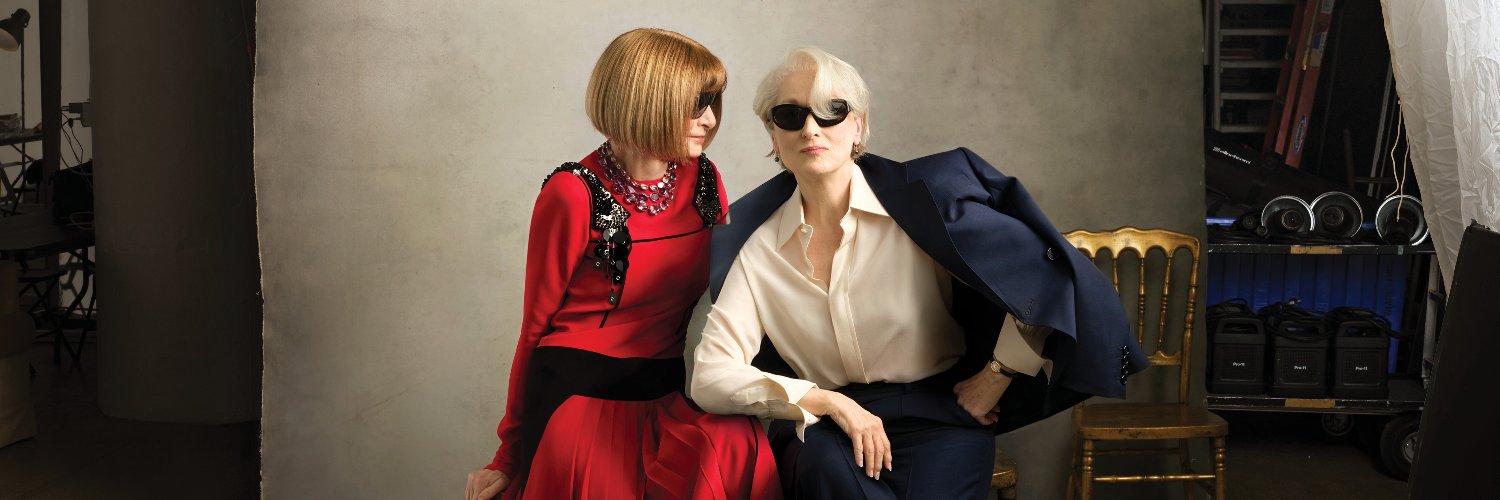 Vogue Magazine's banner