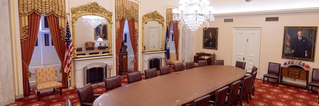 Senate Foreign Relations Committee's banner