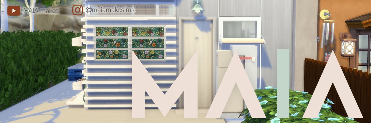 MAIA makes Sims 🌸 (on a break)'s banner