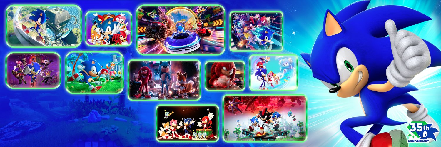 Sonic the Hedgehog's banner