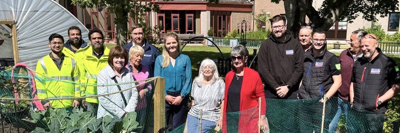 Harriet Cross MP's banner