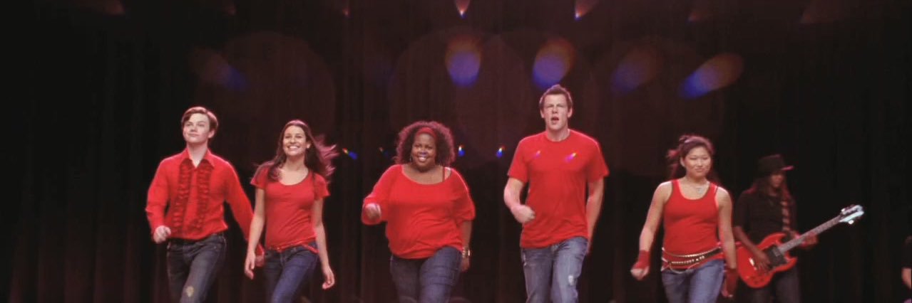 On this day in Glee's banner