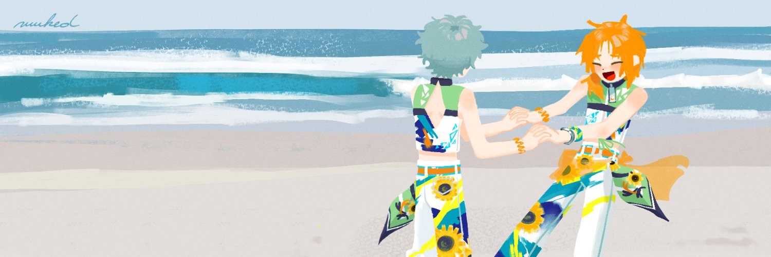 nuu !! 🟨🟥🟦 @ being super-normal's banner