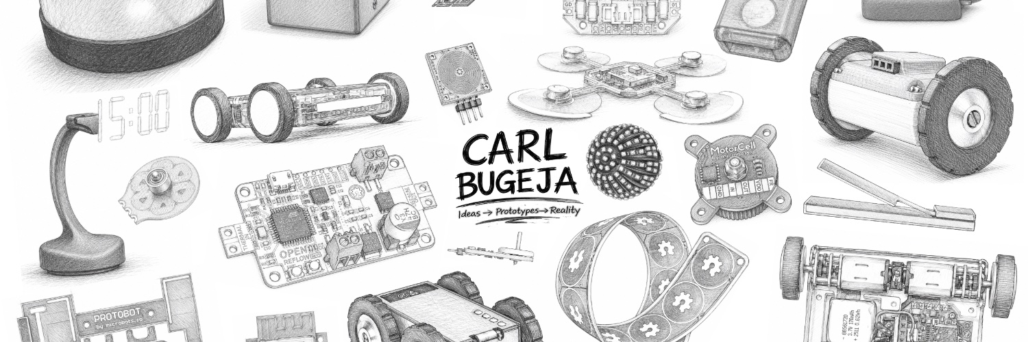 Carl Bugeja's banner