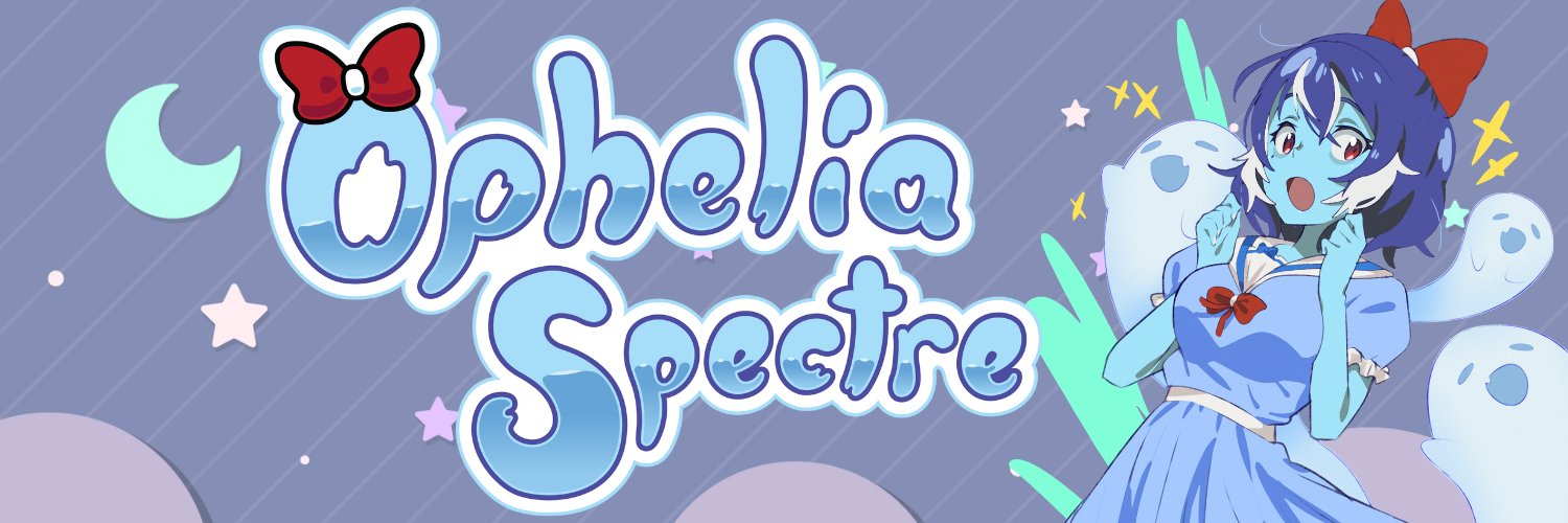 Ophelia Spectre 👻💙 Magical Ghoul Vtuber 💙👻's banner