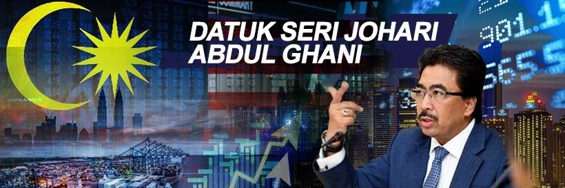 Johari Abdul Ghani's banner