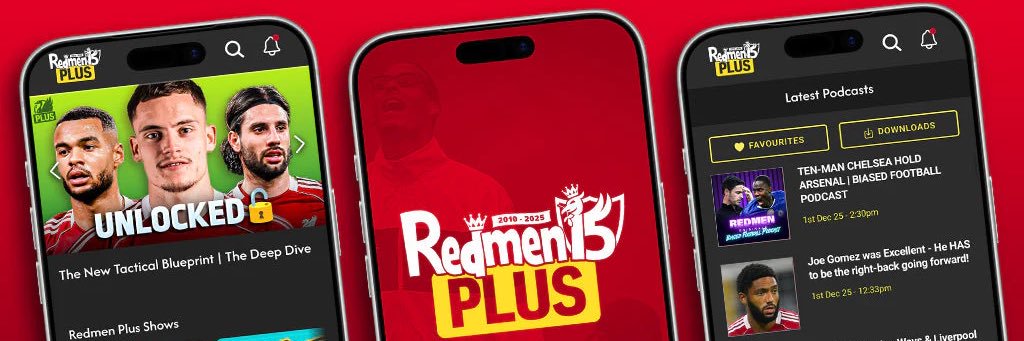 The Redmen TV's banner