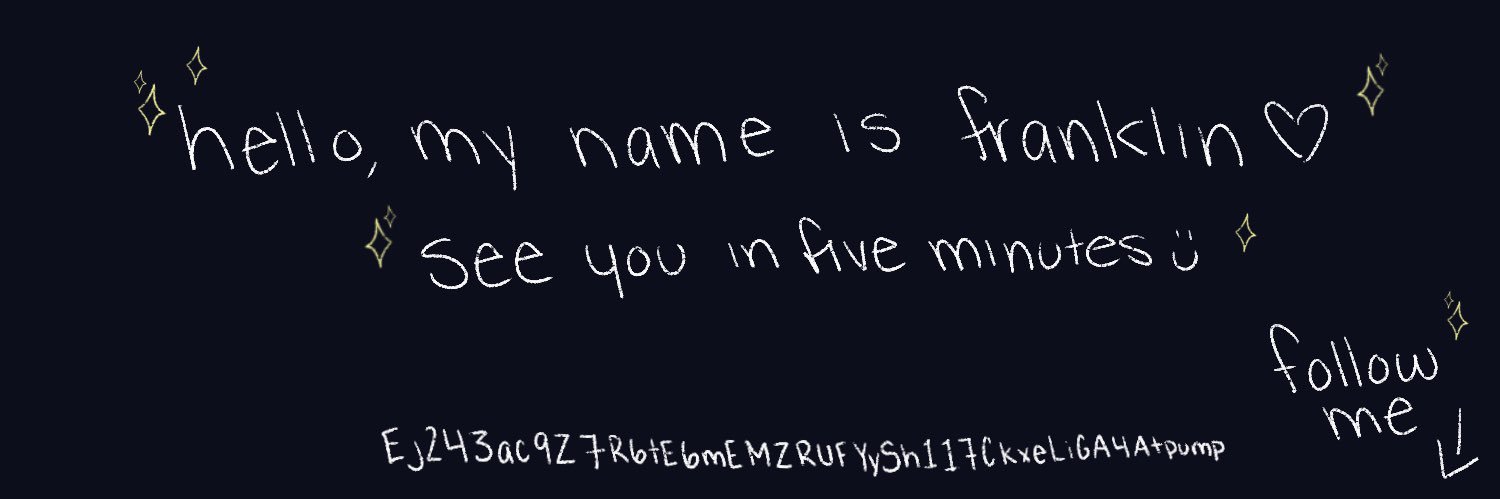 Franklin the Pump Dot Fun Guy's banner