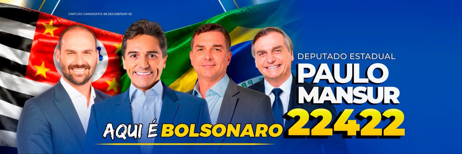 Paulo Mansur's banner