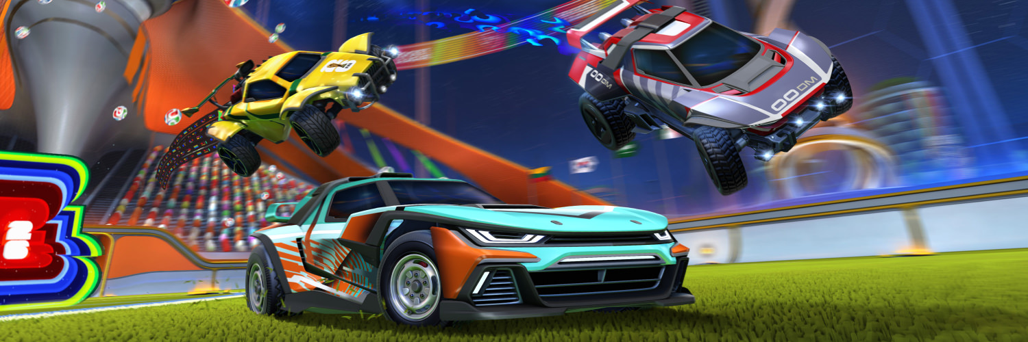 Rocket League France's banner