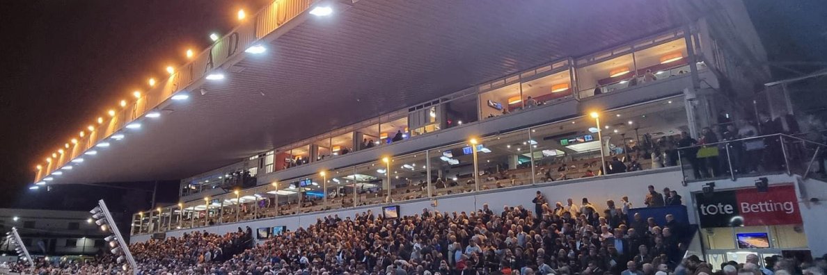 Shelbourne Park Greyhound Stadium's banner