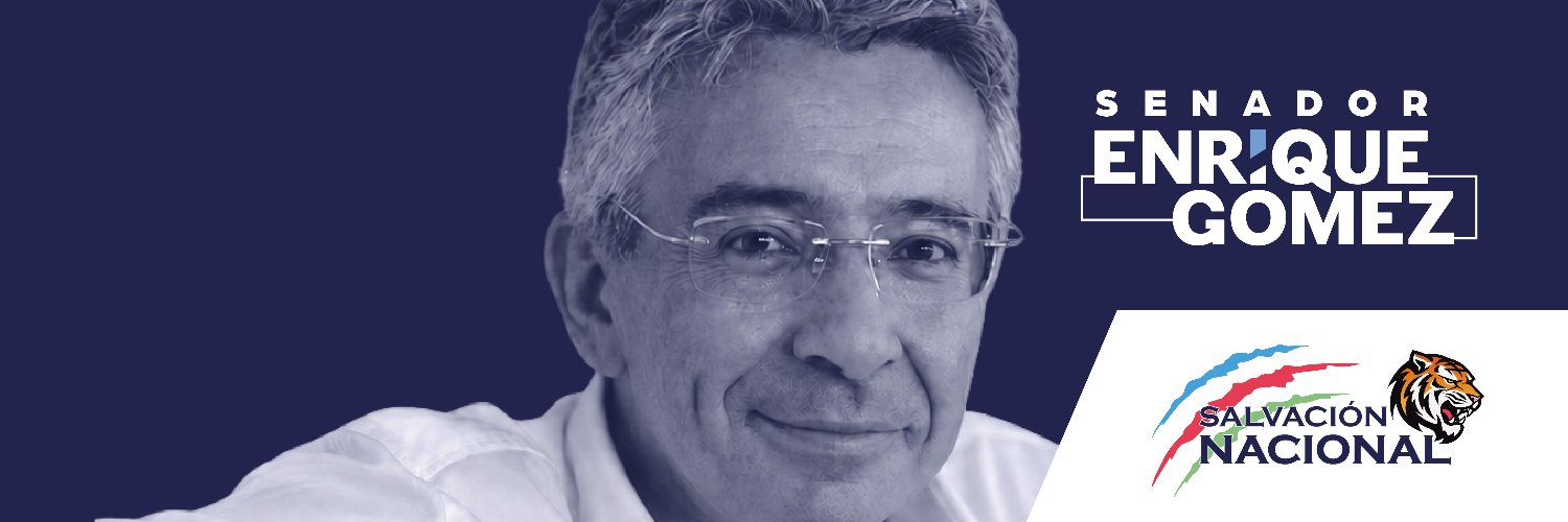 Enrique Gómez's banner