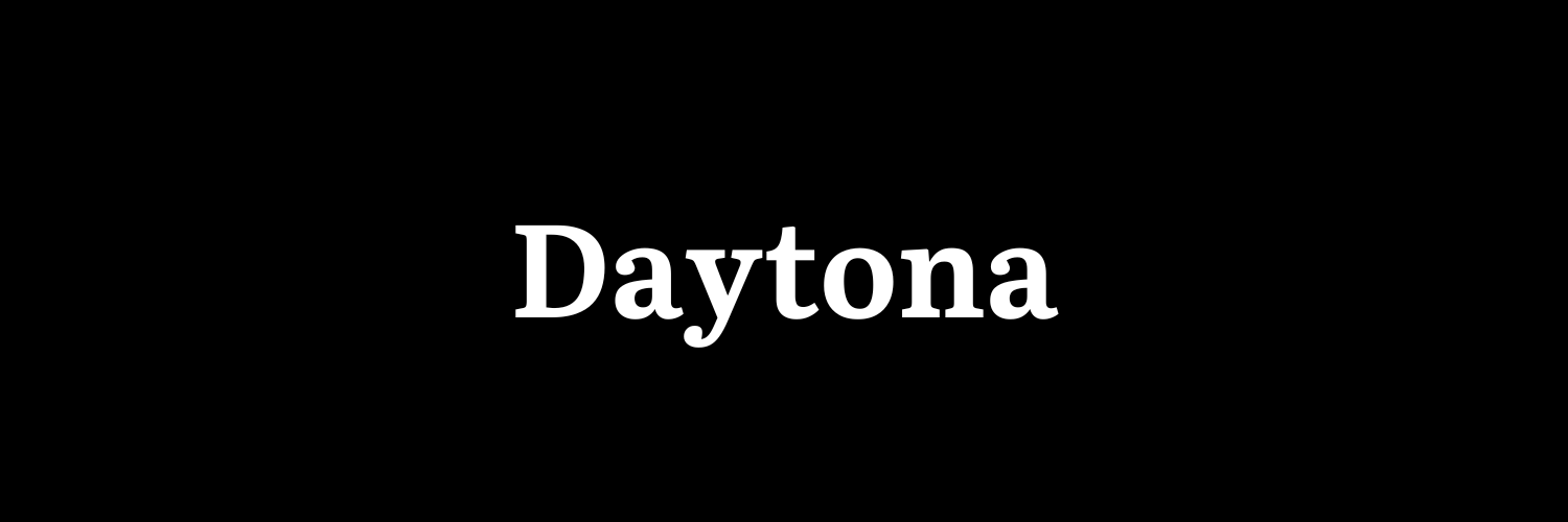 Daytona's banner