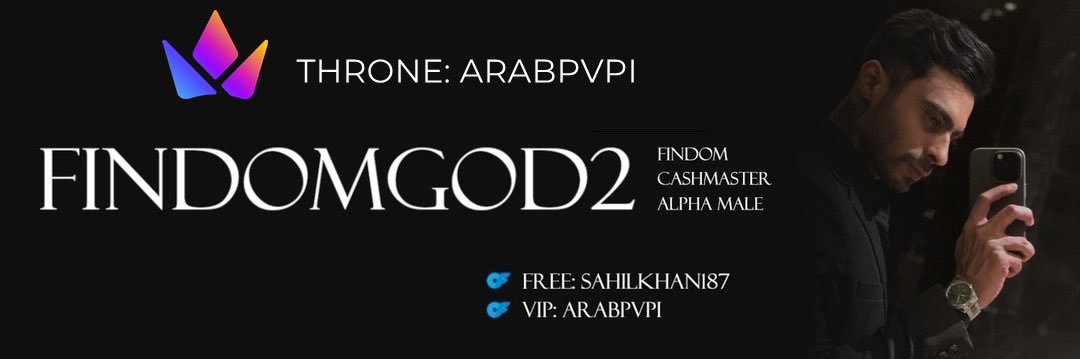 💸THE FINDOM GOD ⚔️ ⛓ TOP 2.5% 6.6K's banner