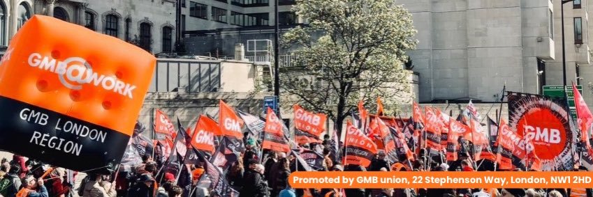 GMB London Region's banner
