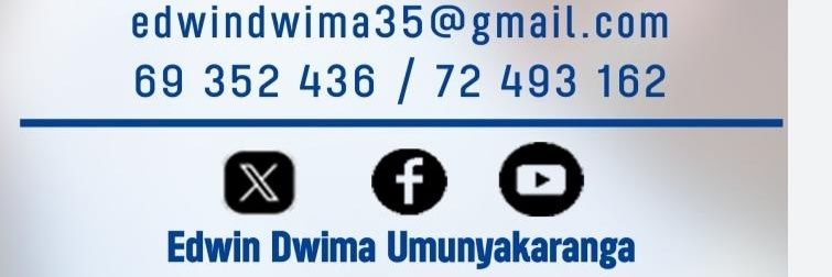 Edwin Dwima Umunyakaranga's banner