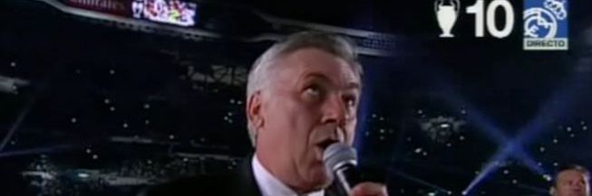 La ceja de Ancelotti's banner