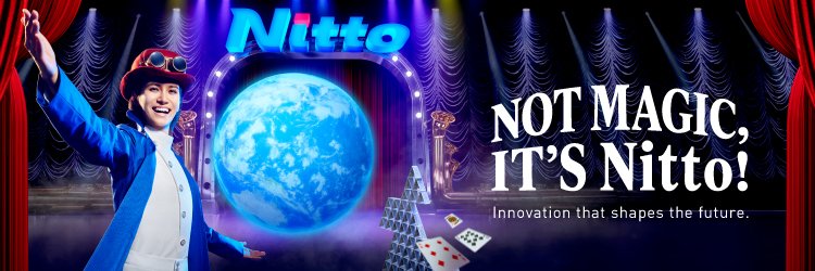 【公式】Nitto 日東電工(株)'s banner