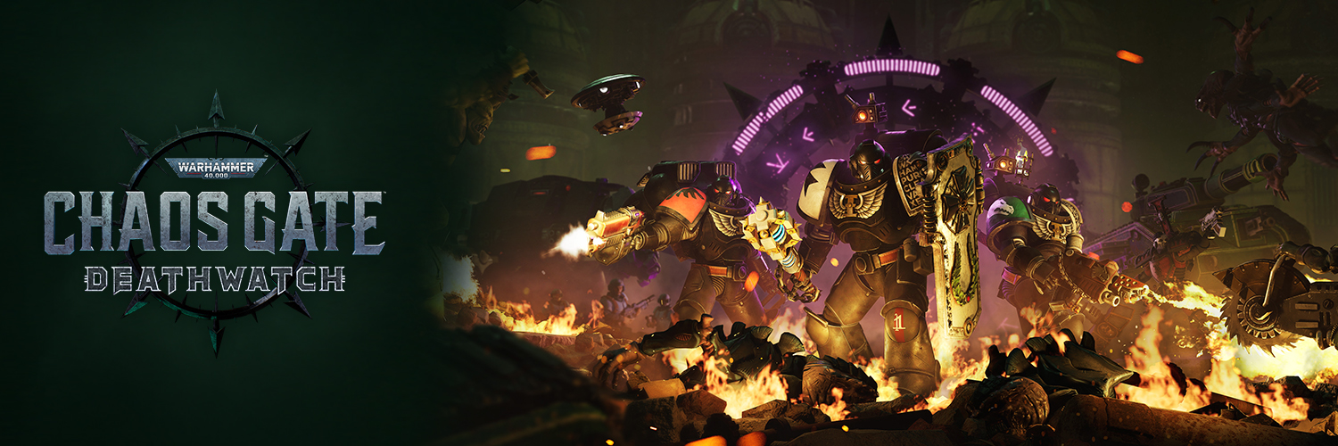Warhammer 40,000: Chaos Gate – Deathwatch's banner