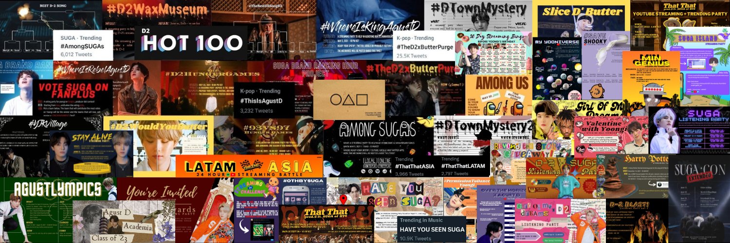 SUGA STREAM 🥢's banner
