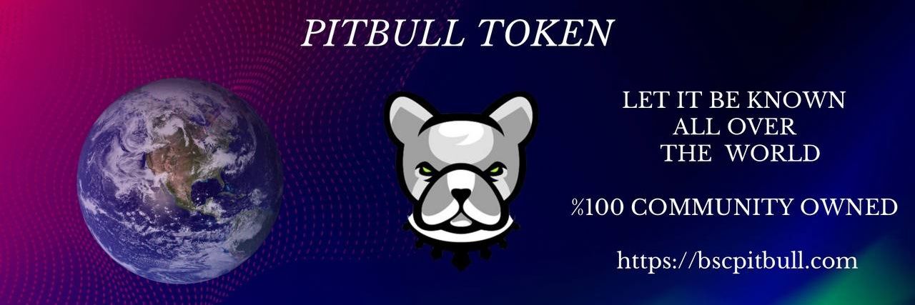 Pitbull Token's banner