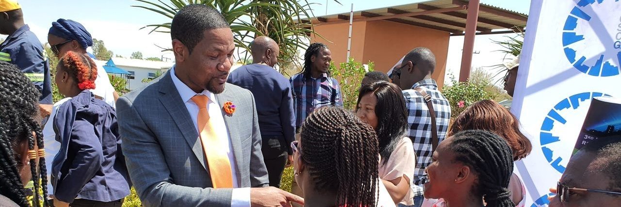 Dr. Richard Munang's banner