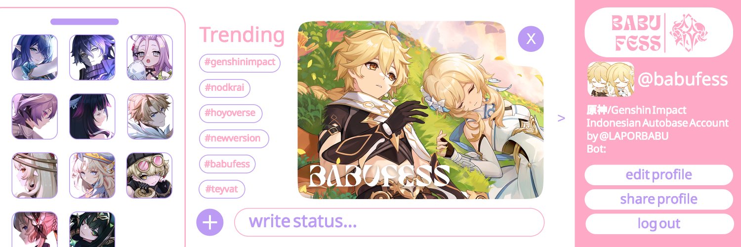 ON 🎞️ durin tea party's banner