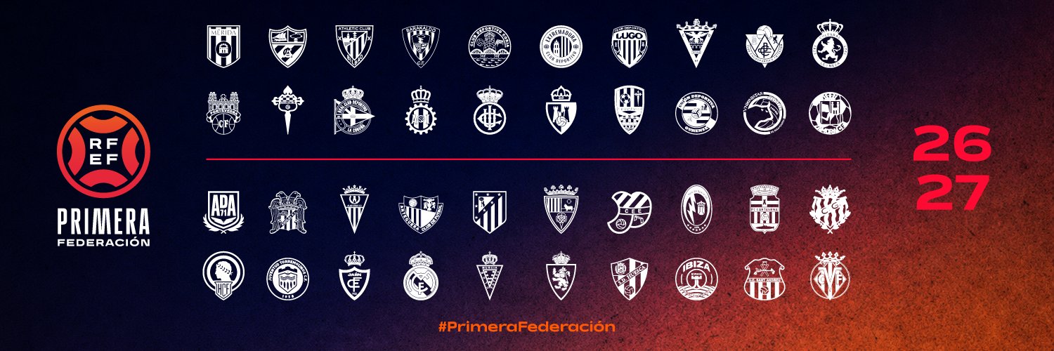 Primera Federación's banner
