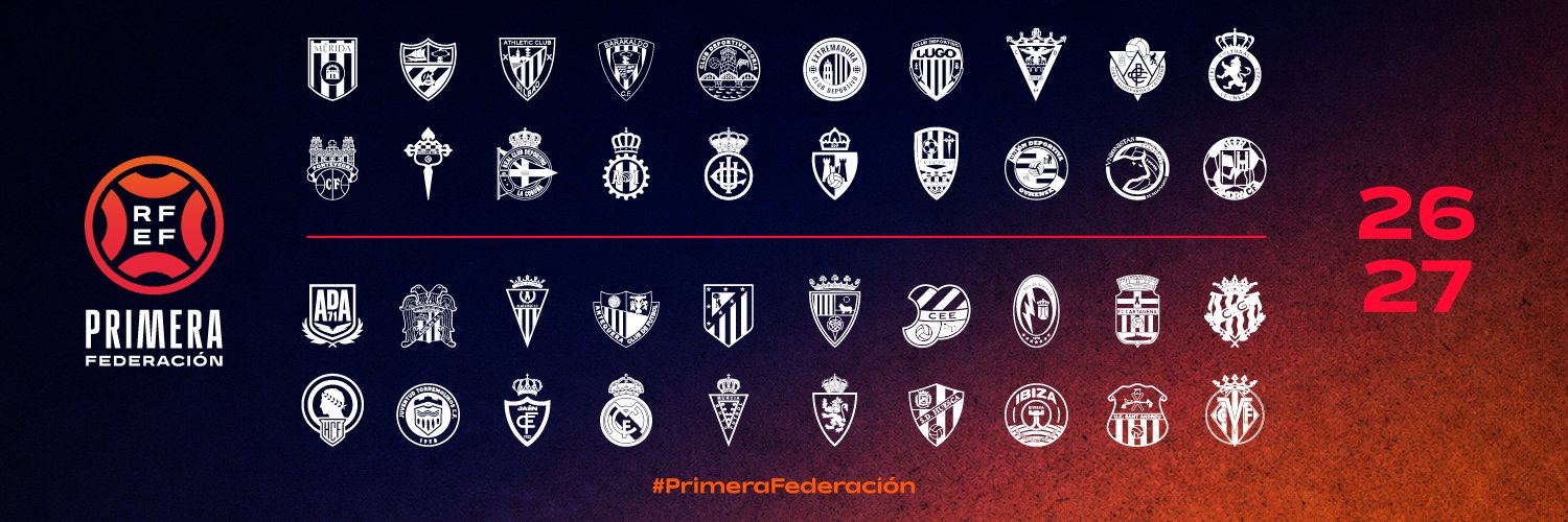 Primera Federación's banner