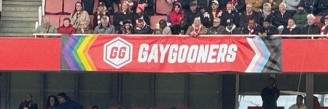 Arsenal gaygooners's banner
