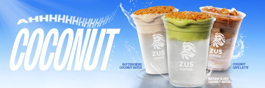 ZUS Coffee®'s banner