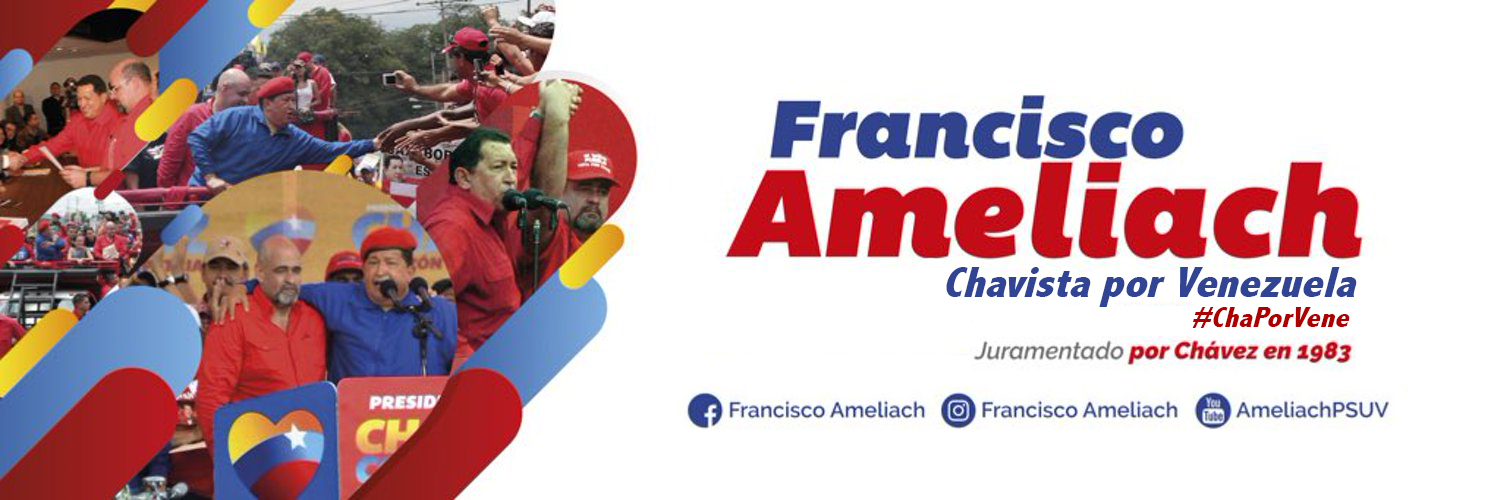 Francisco Ameliach's banner