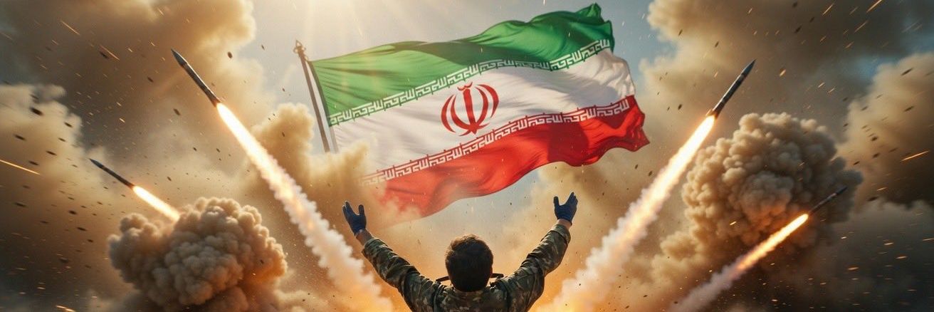 Iranian Force's banner