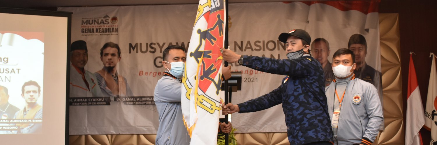 DPP GEMA Keadilan's banner