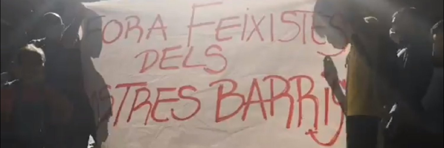Raval Antifeixista's banner