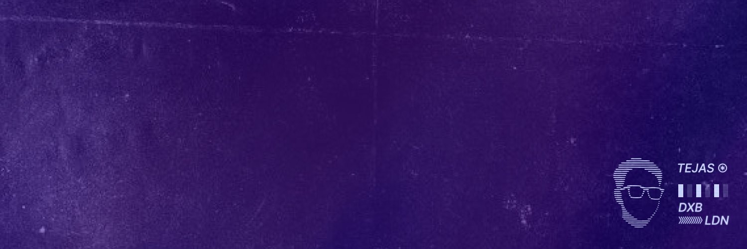 Tejas's banner